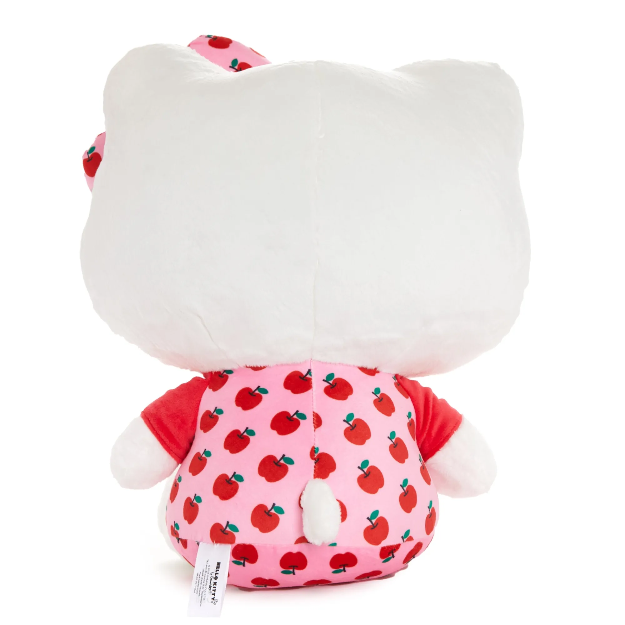 NAKAJIMA CORPORATION Hello Kitty 15" Pink Overalls Large Plush (Apples Series)