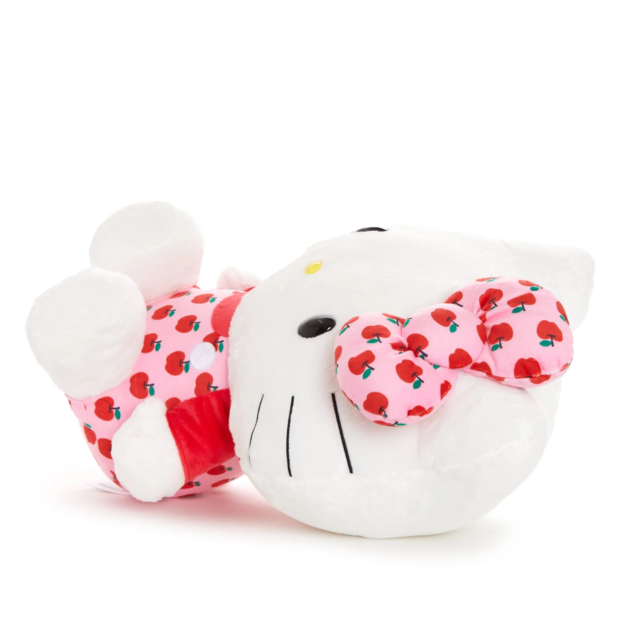 NAKAJIMA CORPORATION Hello Kitty 15" Pink Overalls Large Plush (Apples Series)