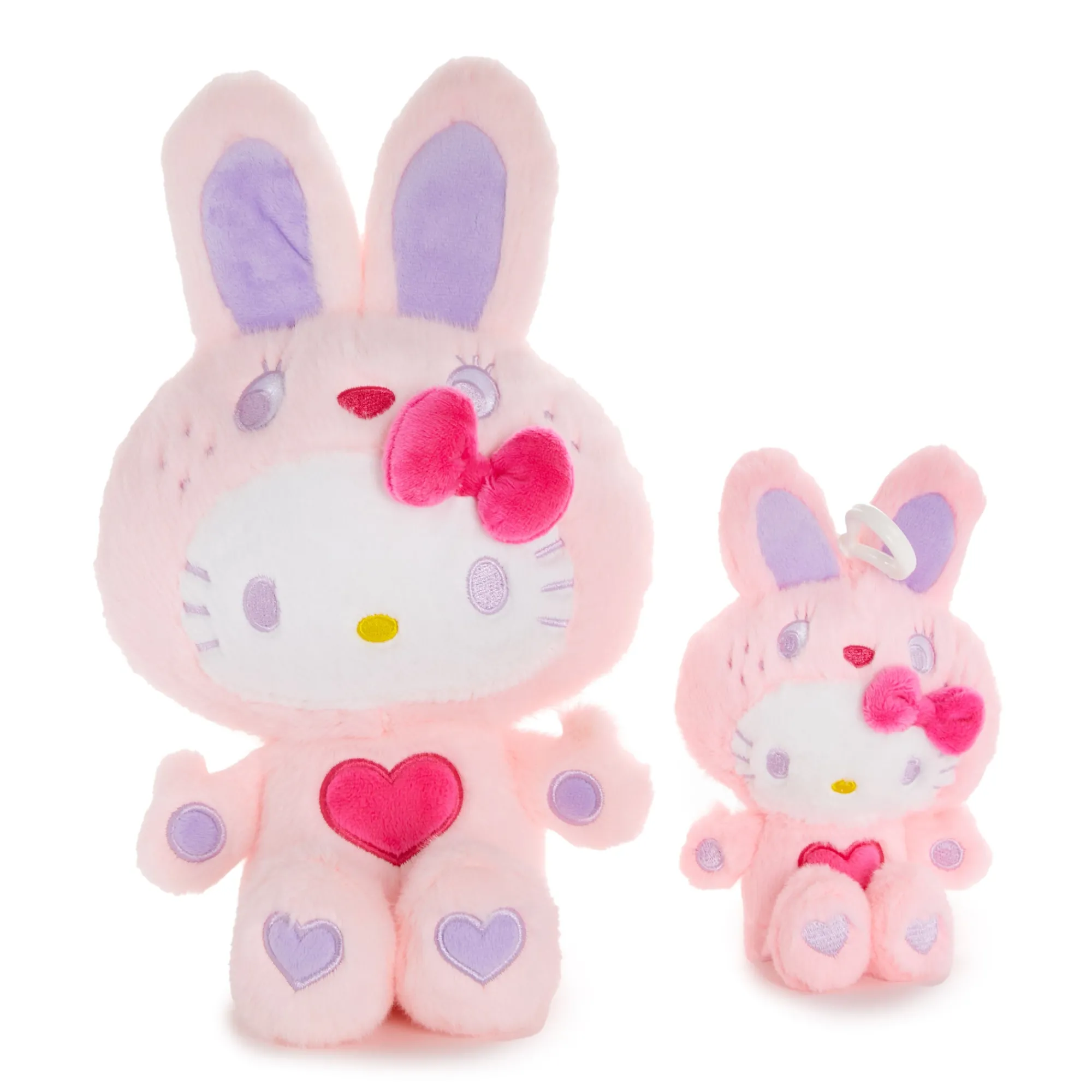 NAKAJIMA CORPORATION Hello Kitty 11" Pink Plush (Colorful Bunny Series)