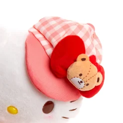 NAKAJIMA CORPORATION Hello Kitty 8" Plush (Gingham Cap Series)