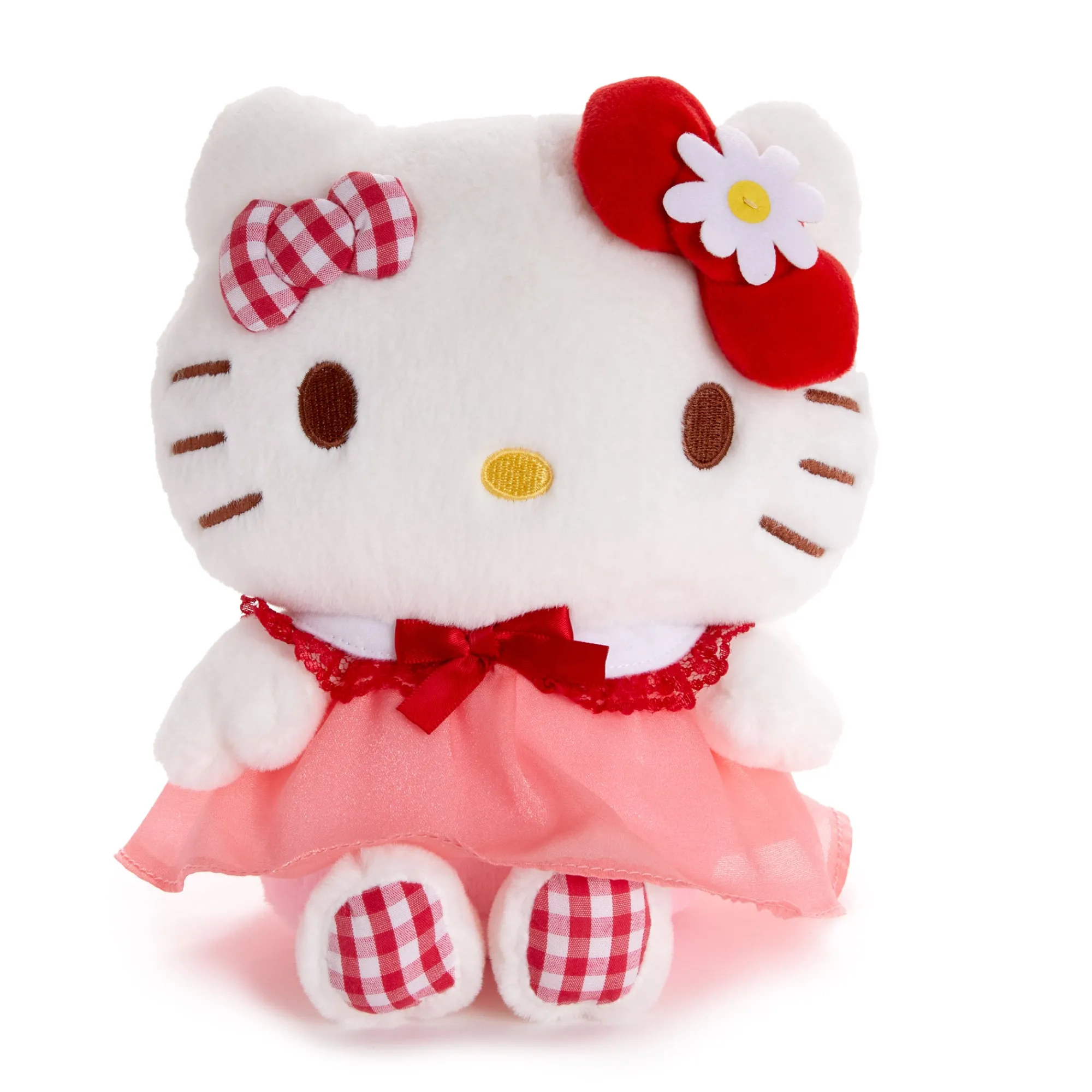 NAKAJIMA CORPORATION Hello Kitty 8" Plush (Gingham Angel Series)