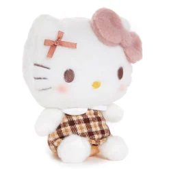 NAKAJIMA CORPORATION Hello Kitty 7" Plush (Mocha Check Series)