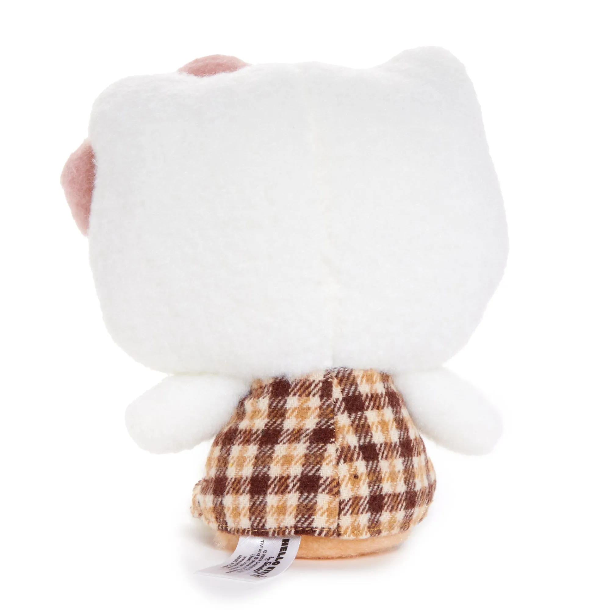 NAKAJIMA CORPORATION Hello Kitty 7" Plush (Mocha Check Series)