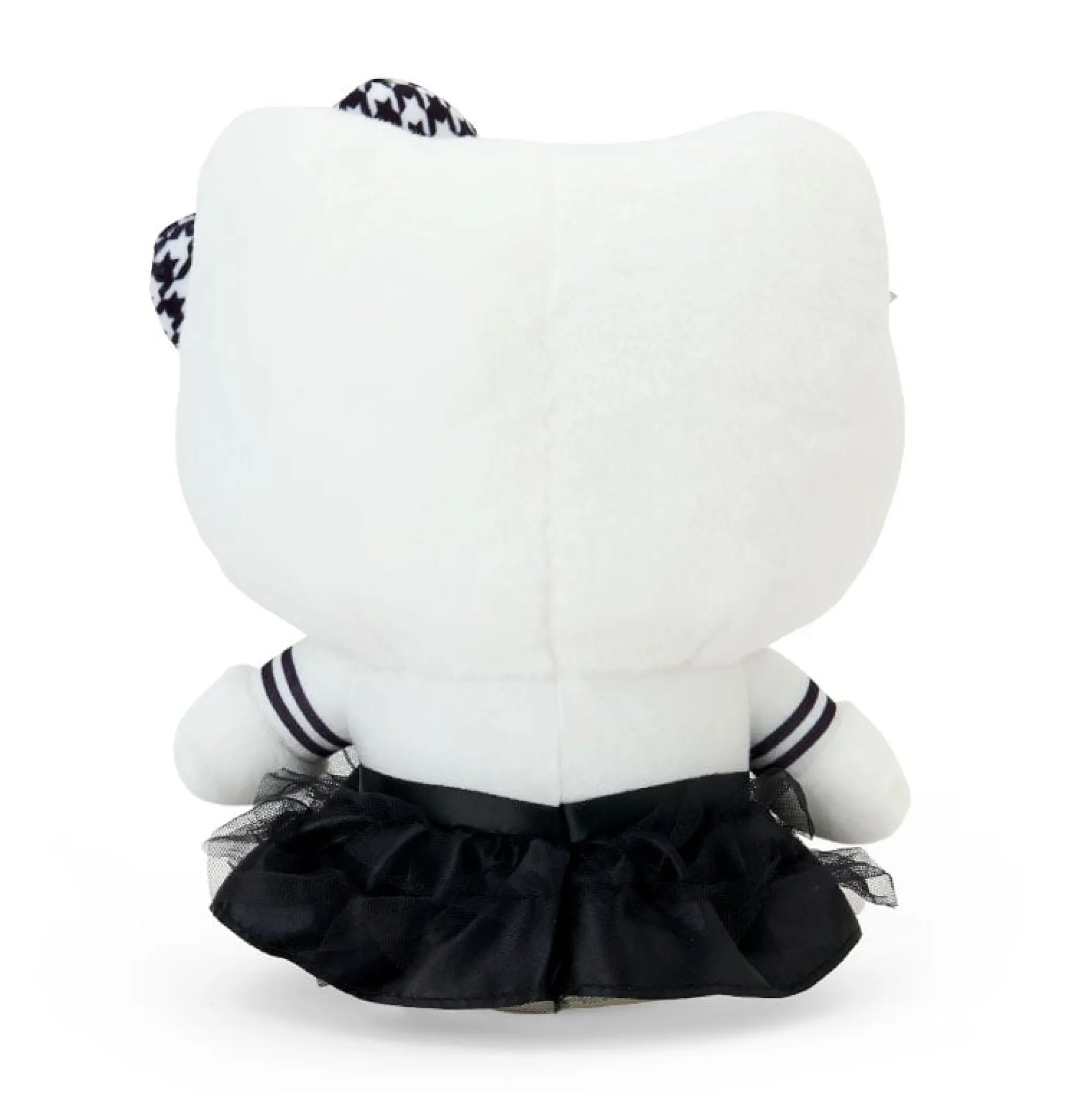 Japan Original Hello Kitty 8" Plush (Silver Houndstooth Series)