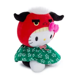 NAKAJIMA CORPORATION Hello Kitty 12" Shishimai Plush (Japan Icons Series)