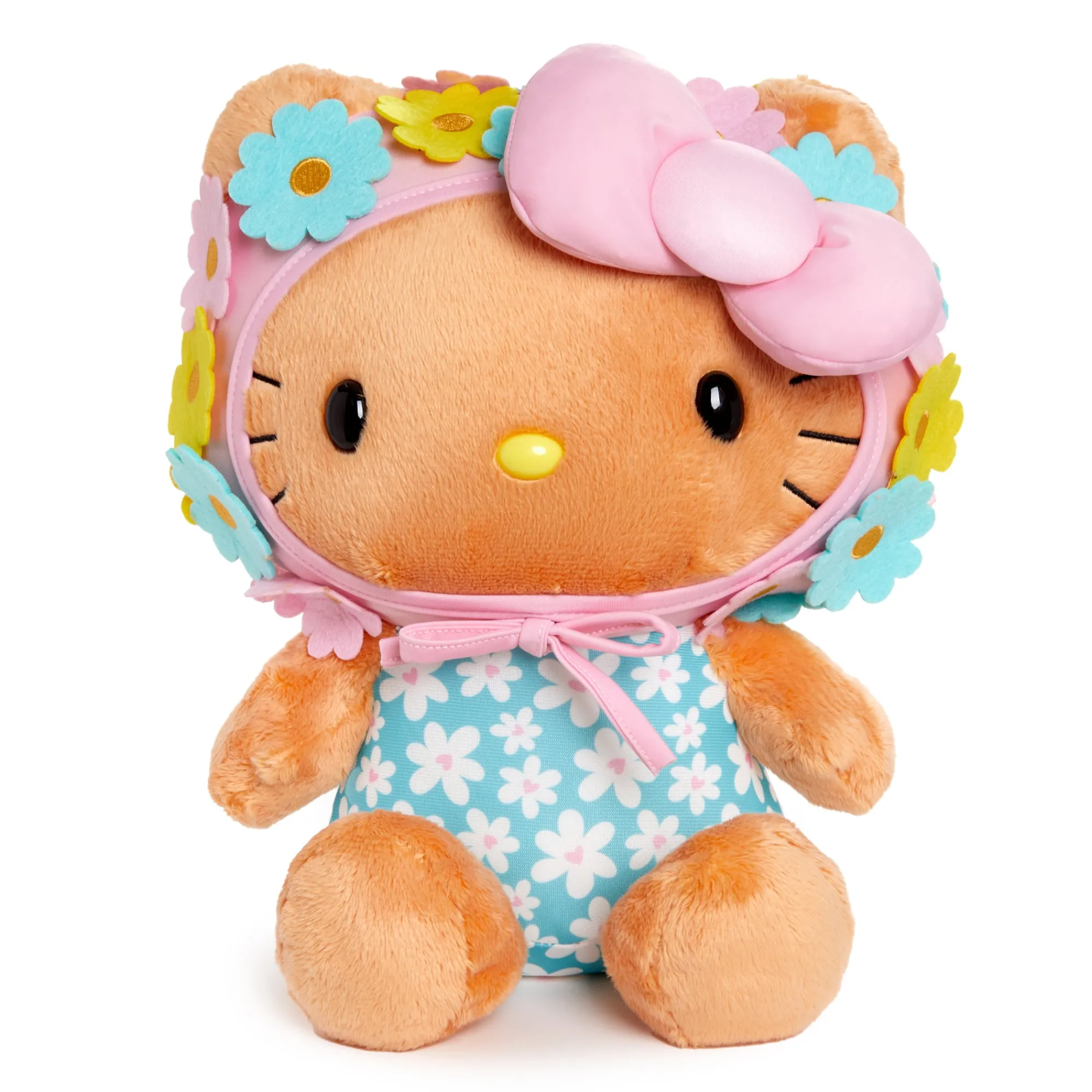 NAKAJIMA CORPORATION Hello Kitty 12" Tanned Plush (Summer Pool Series)