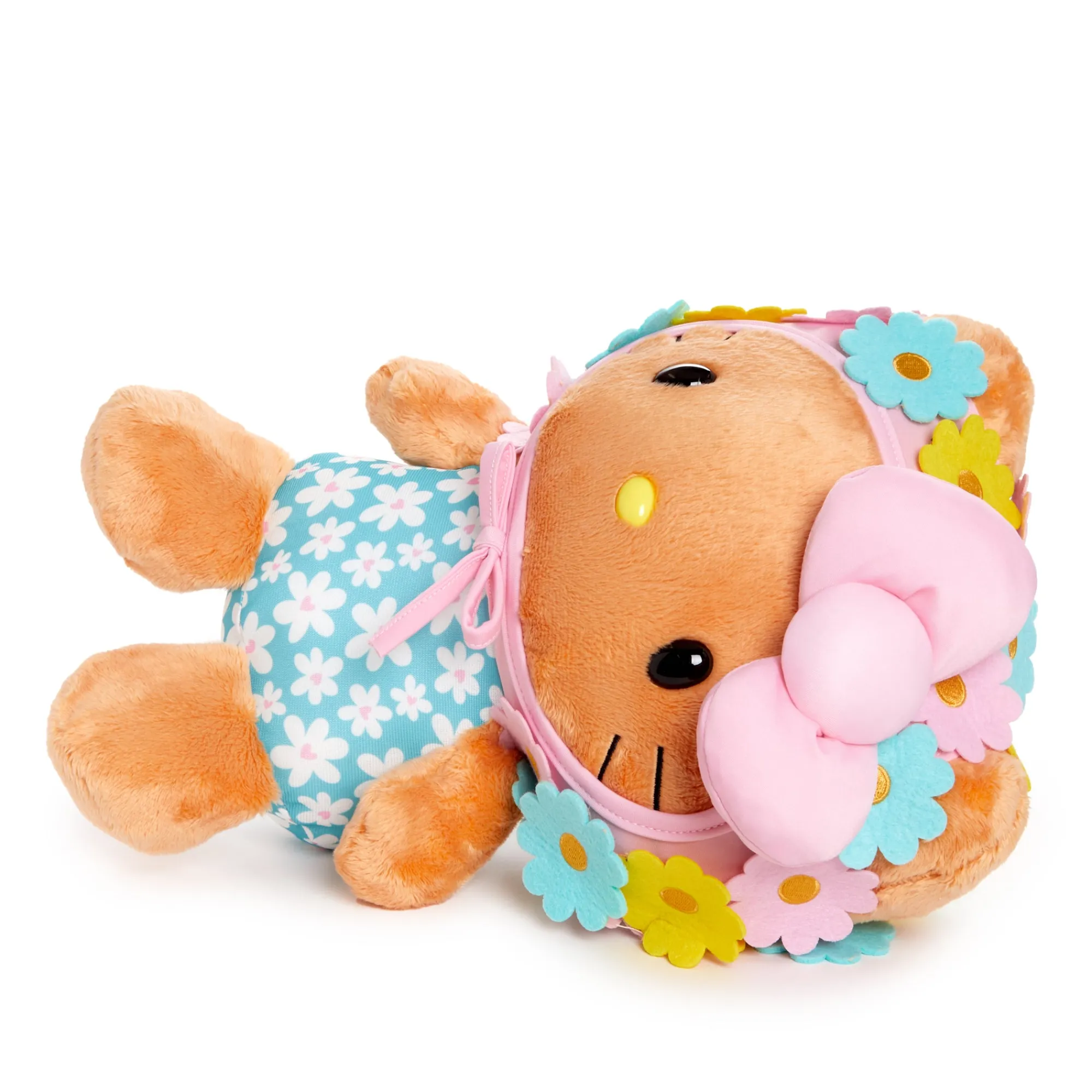 NAKAJIMA CORPORATION Hello Kitty 12" Tanned Plush (Summer Pool Series)