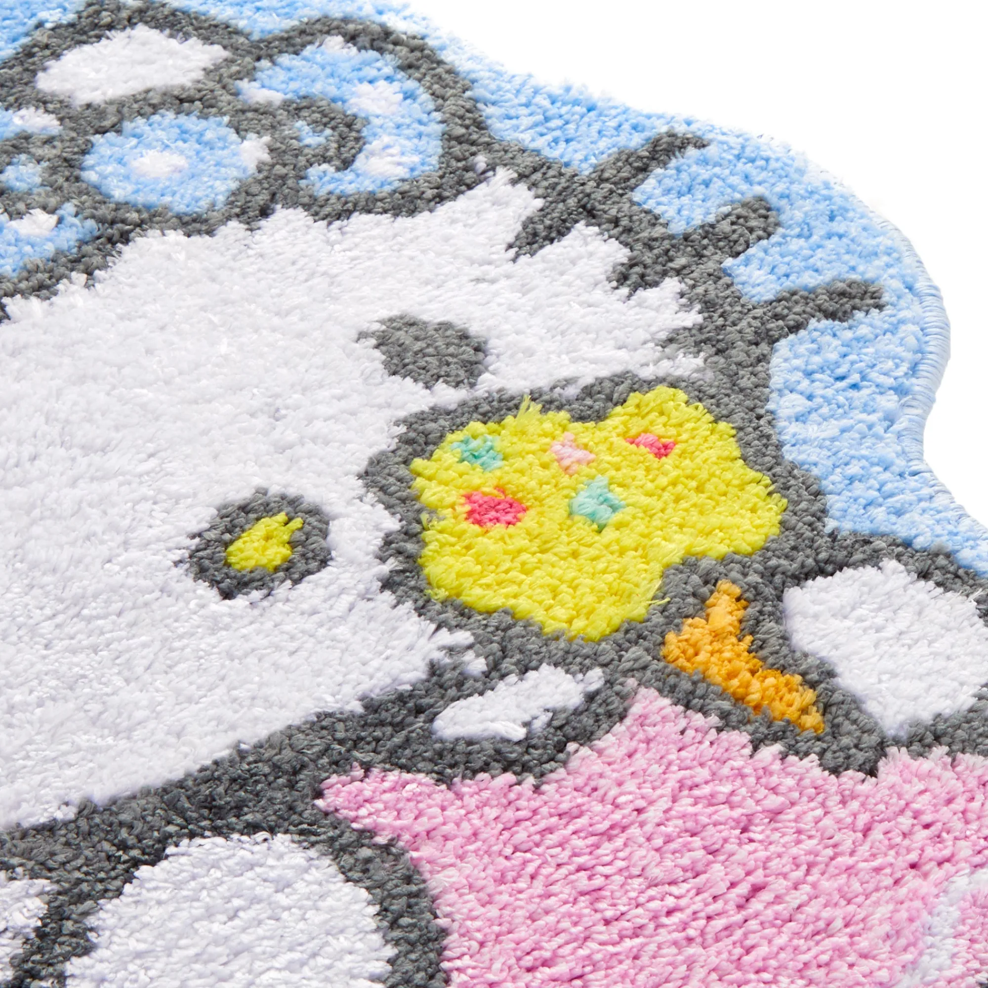 NAKAJIMA CORPORATION Hello Kitty Accent Rug (Ice Cream Dream Series)