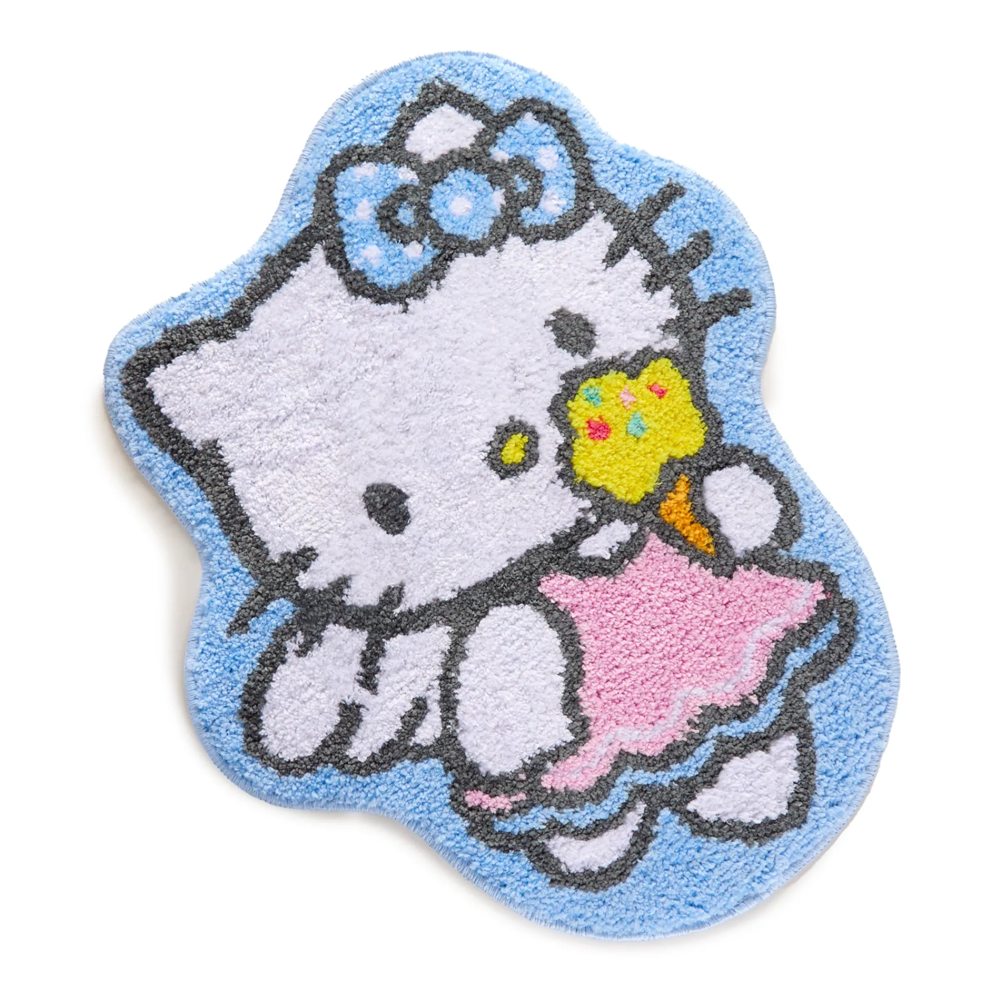 NAKAJIMA CORPORATION Hello Kitty Accent Rug (Ice Cream Dream Series)