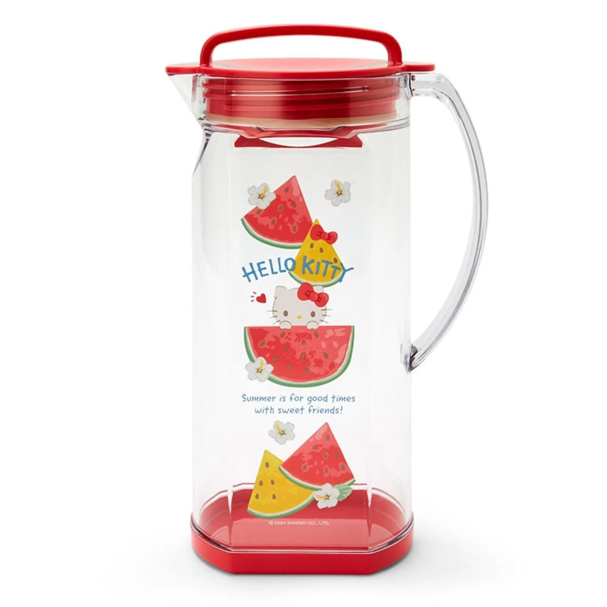 Japan Original Hello Kitty Acrylic Water Pitcher (Summer Weather)