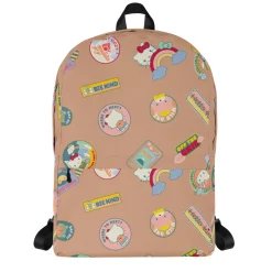 Printful Hello Kitty Adventure Camp All-Over Print Backpack