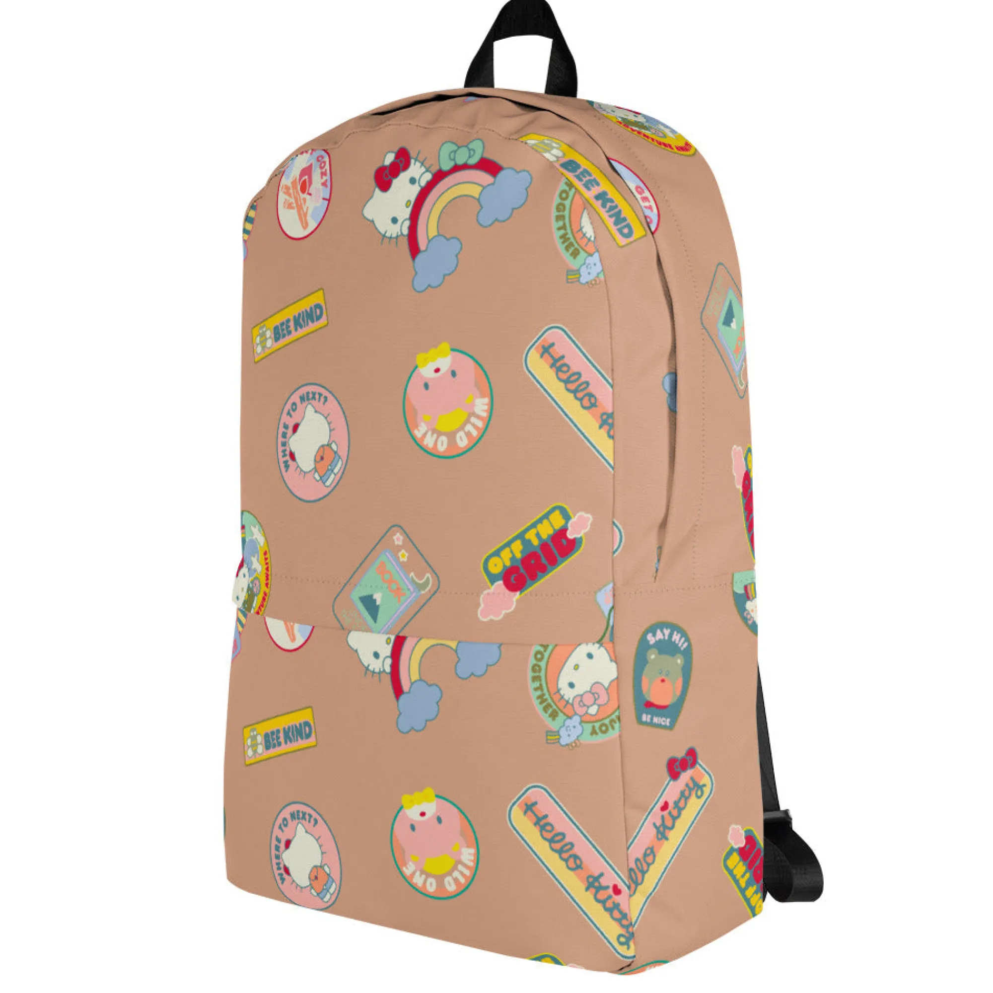 Printful Hello Kitty Adventure Camp All-Over Print Backpack