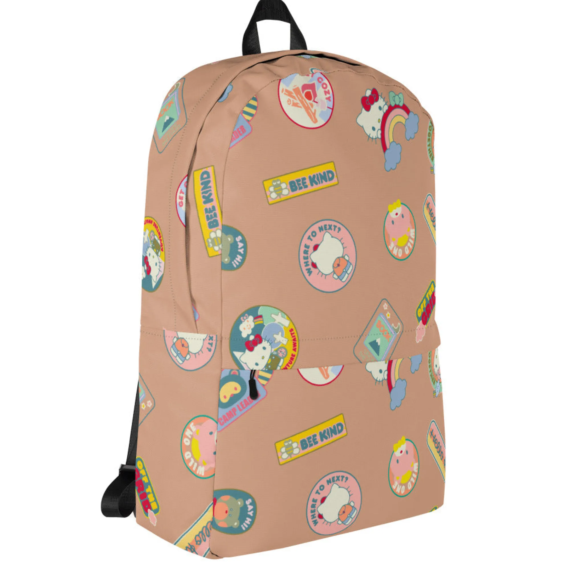 Printful Hello Kitty Adventure Camp All-Over Print Backpack