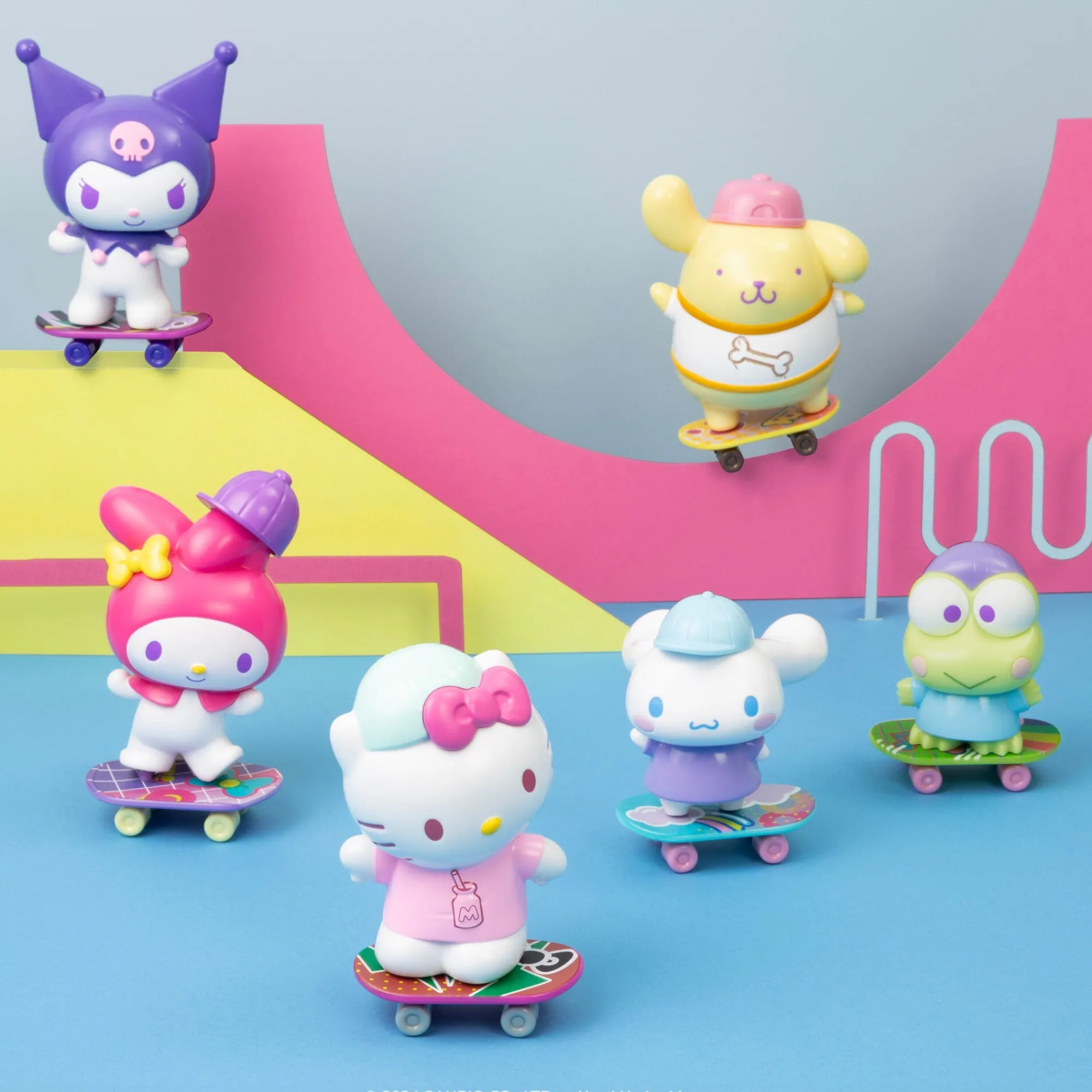 Jazwares Hello Kitty and Friends 4" Ultra-Premier 6-Pc Figure Set