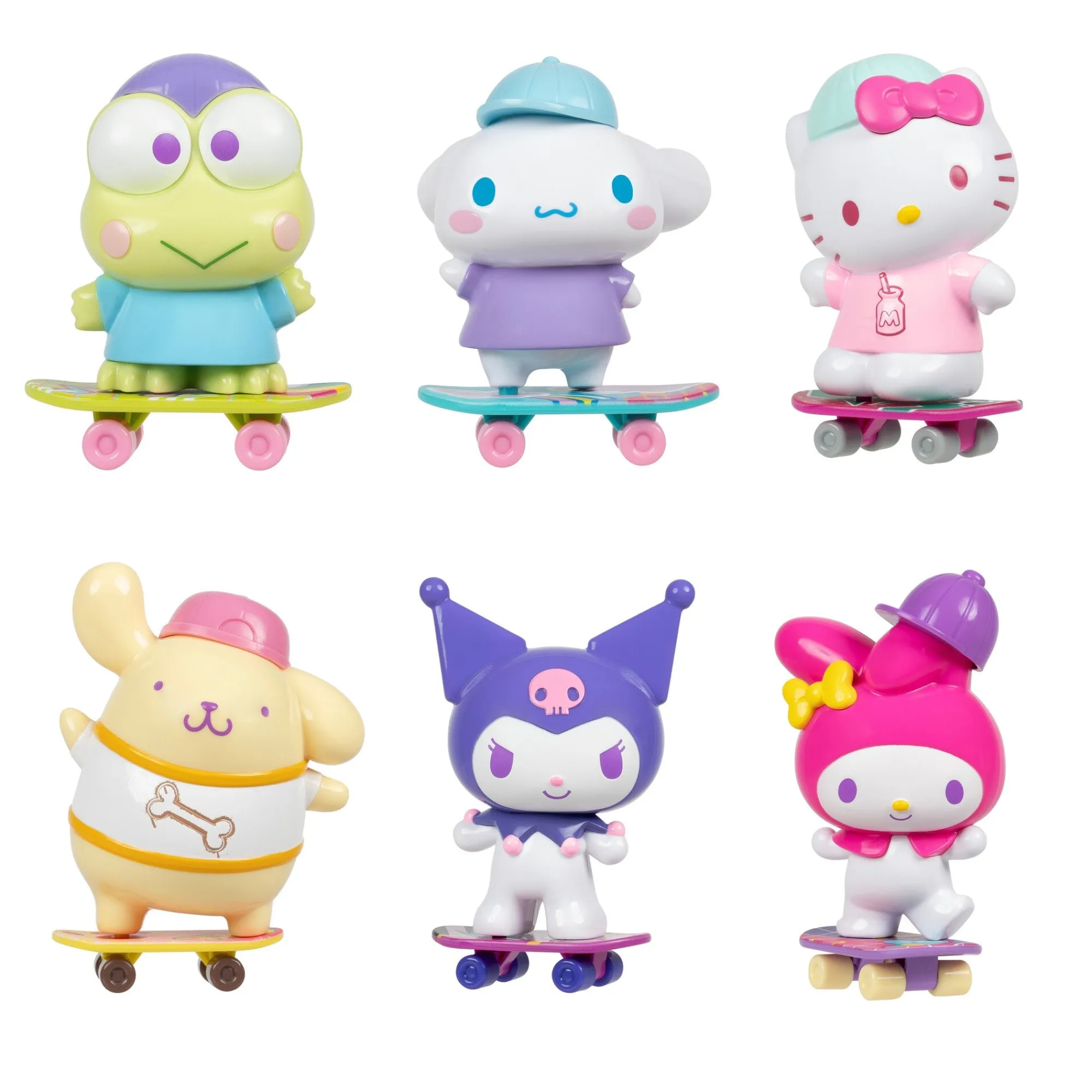 Jazwares Hello Kitty and Friends 4" Ultra-Premier 6-Pc Figure Set