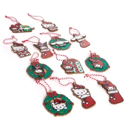 ENESCO LLC Hello Kitty and Friends 2024 12-Pc Ornament Set