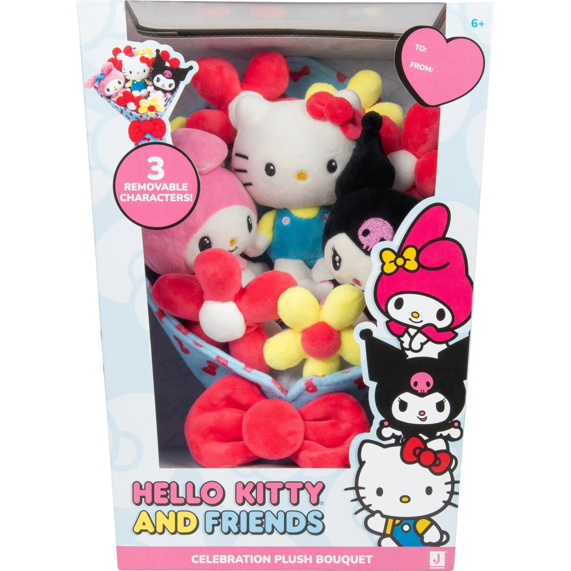 Jazwares Hello Kitty and Friends 12" Plush Celebration Bouquet