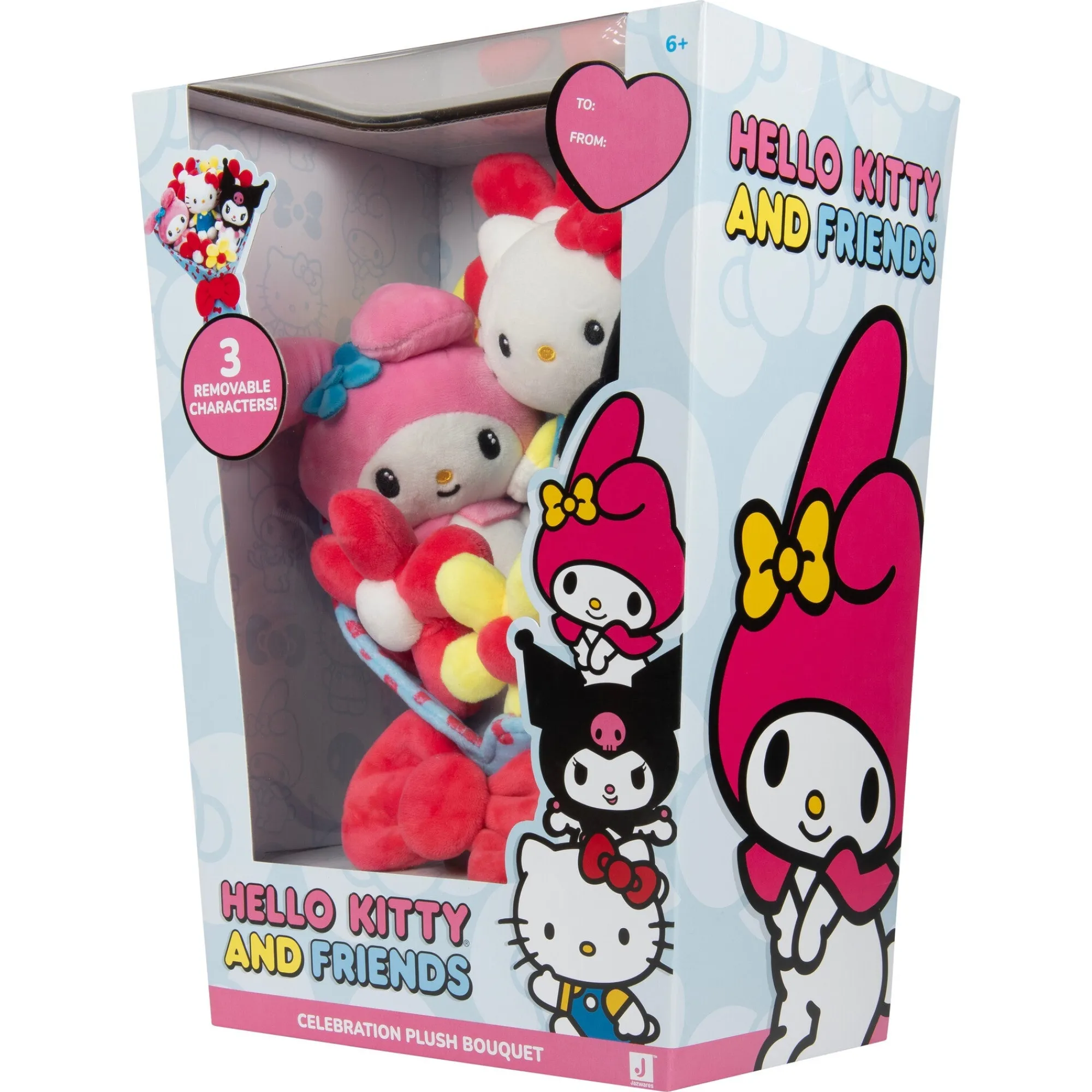Jazwares Hello Kitty and Friends 12" Plush Celebration Bouquet