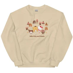 Printful Hello Kitty and Friends Autumn Woods Classic Crewneck
