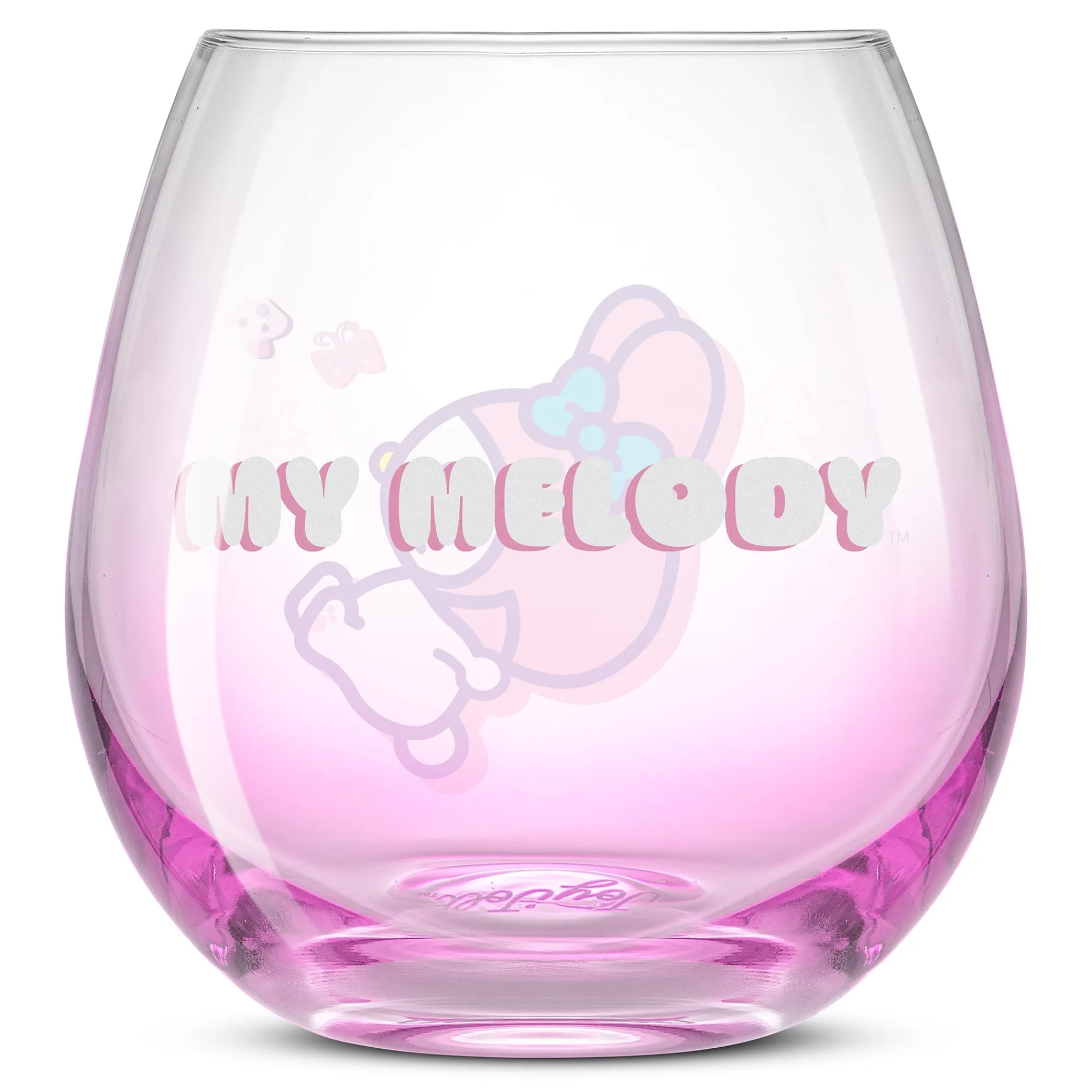 JoyJolt Hello Kitty and Friends Above the Clouds Stemless Glasses (Set of 4)