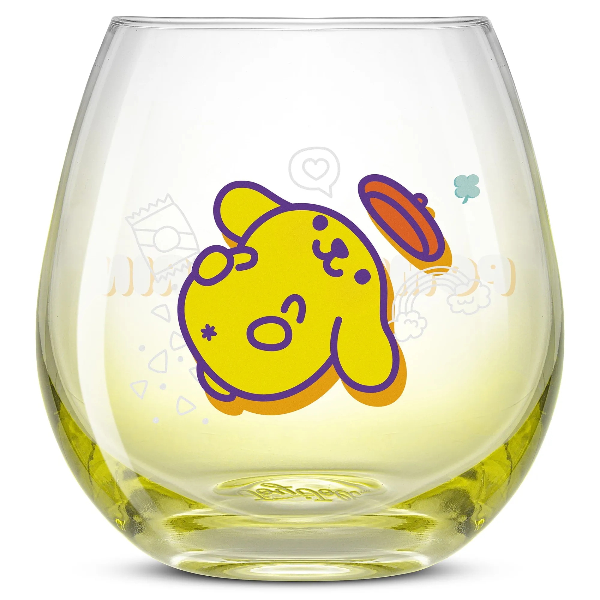 JoyJolt Hello Kitty and Friends Above the Clouds Stemless Glasses (Set of 4)