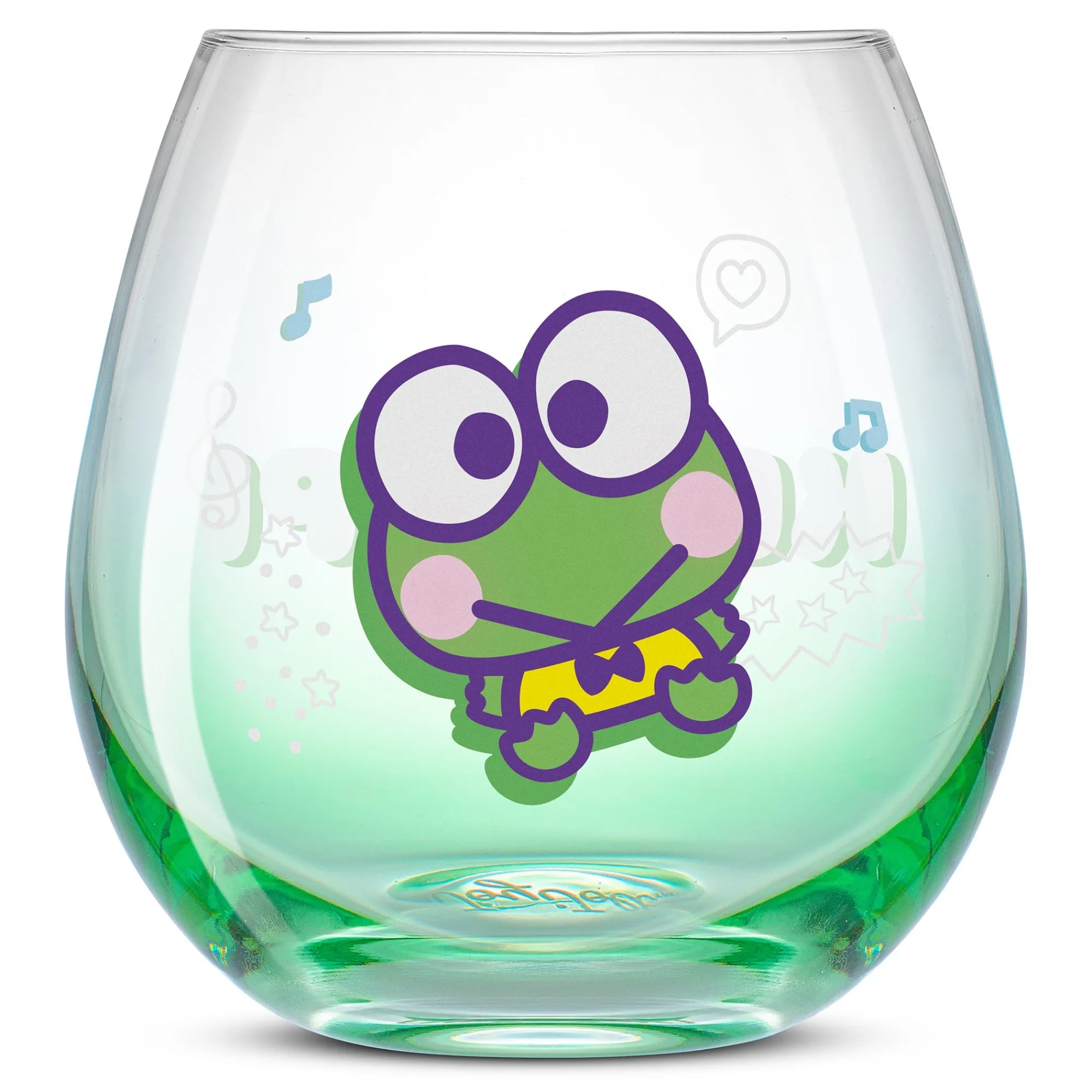 JoyJolt Hello Kitty and Friends Above the Clouds Stemless Glasses (Set of 4)