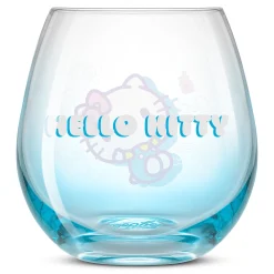 JoyJolt Hello Kitty and Friends Above the Clouds Stemless Glasses (Set of 4)