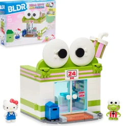 Jazwares Hello Kitty and Friends BLDR Building Set (Keroppi Mart)