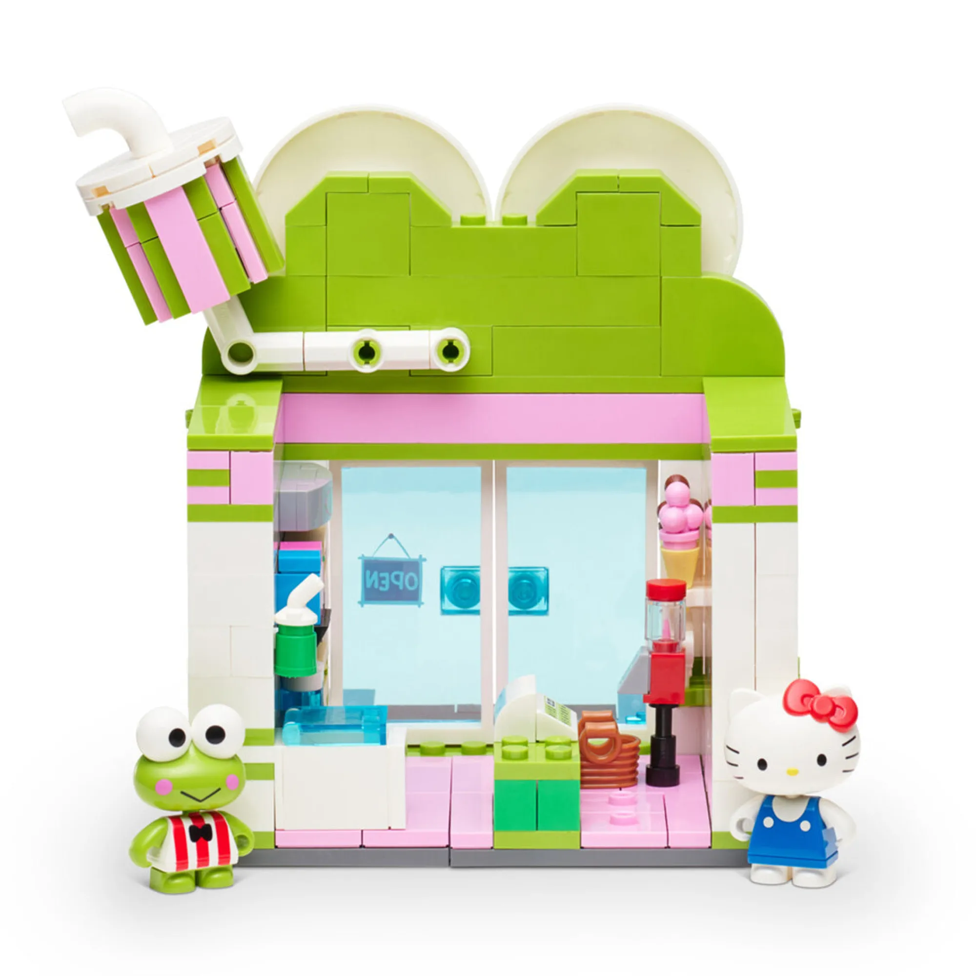 Jazwares Hello Kitty and Friends BLDR Building Set (Keroppi Mart)