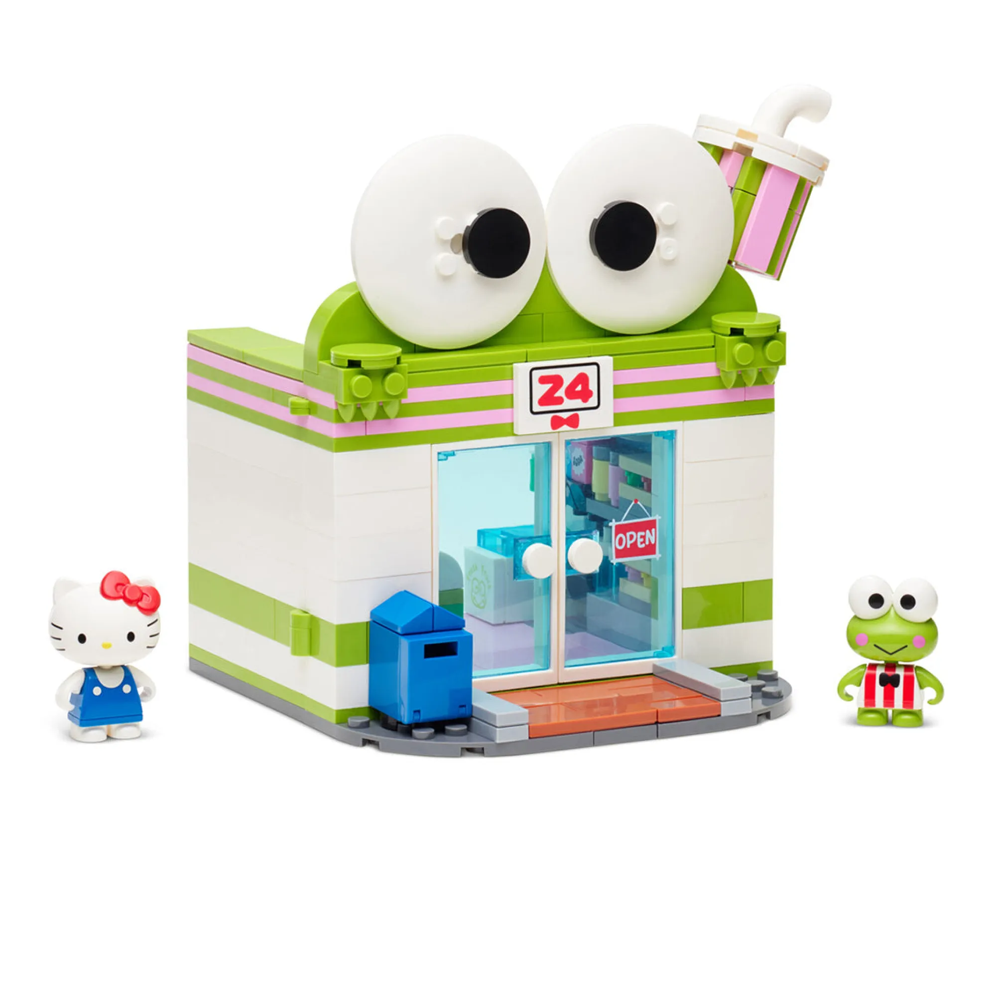 Jazwares Hello Kitty and Friends BLDR Building Set (Keroppi Mart)