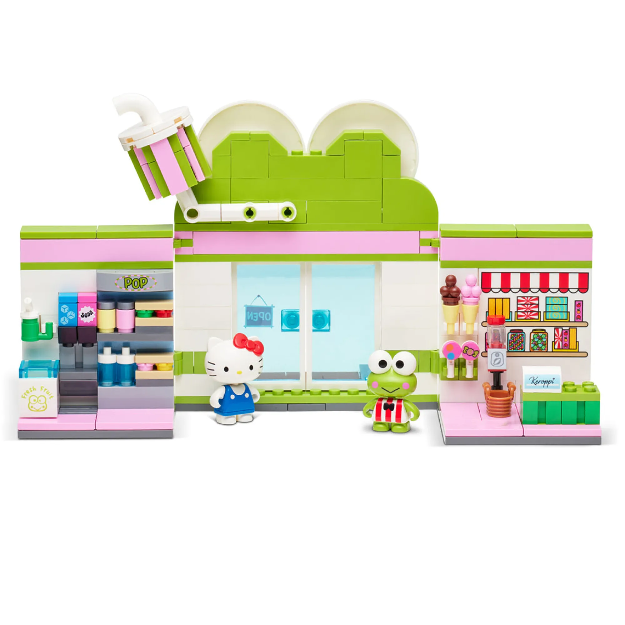 Jazwares Hello Kitty and Friends BLDR Building Set (Keroppi Mart)