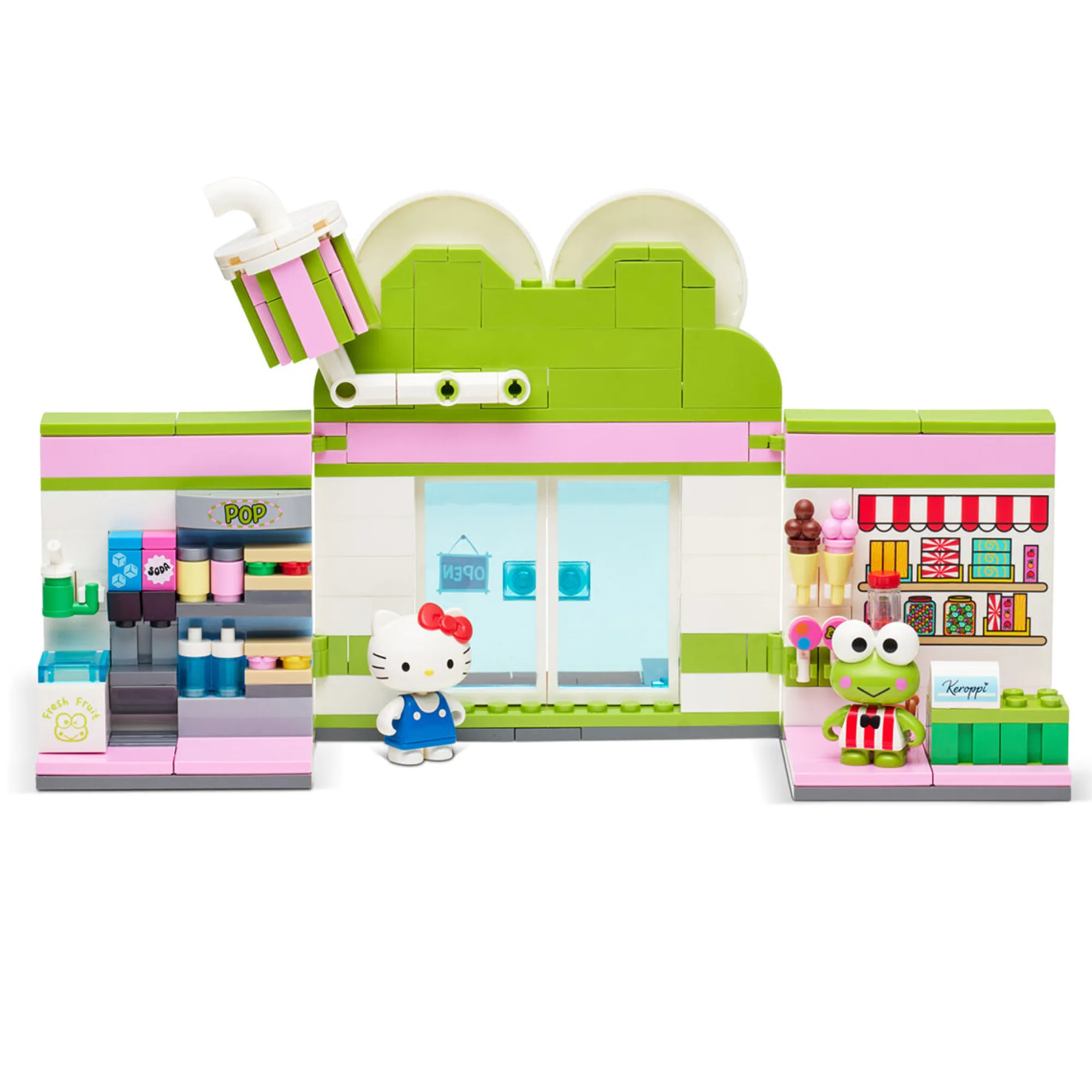 Jazwares Hello Kitty and Friends BLDR Building Set (Keroppi Mart)