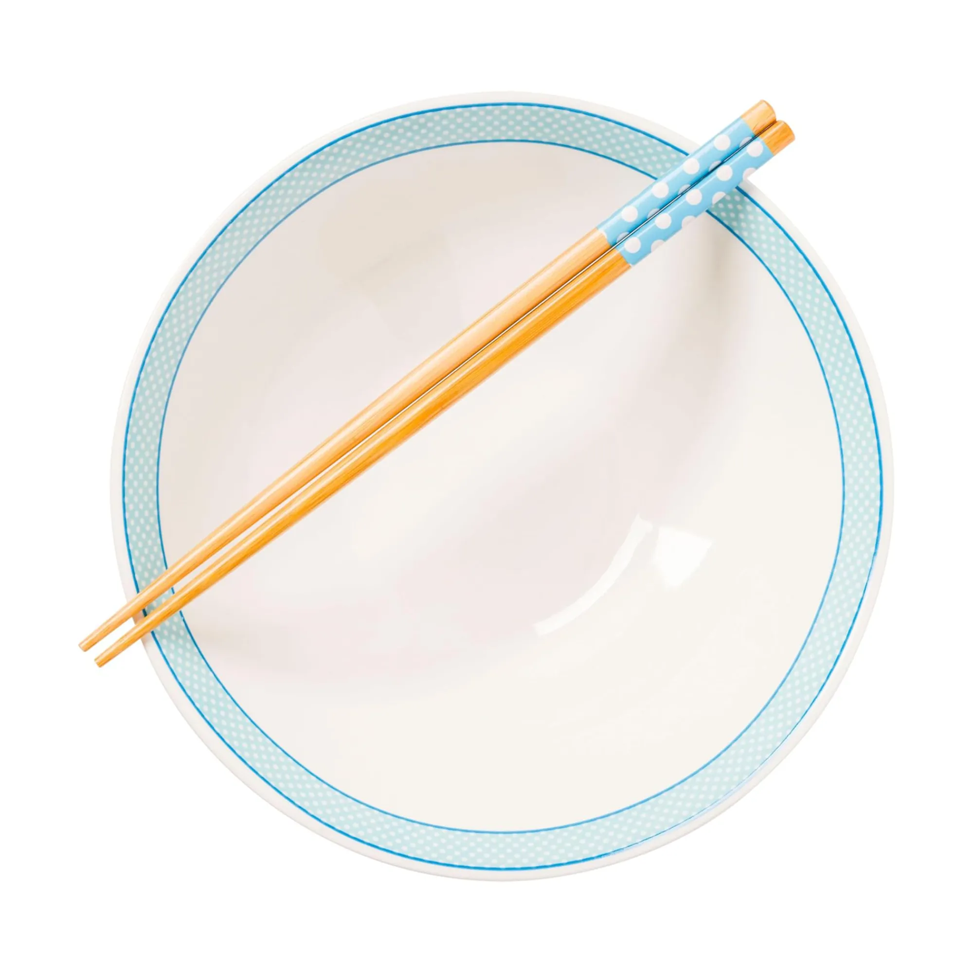 Silver Buffalo Hello Kitty and Friends Ceramic Noodle Bowl and Chopstick Set (Lunch Friends)