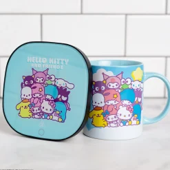 Uncanny Brands Wholesale Hello Kitty and Friends Coffee Mug & Warmer Set