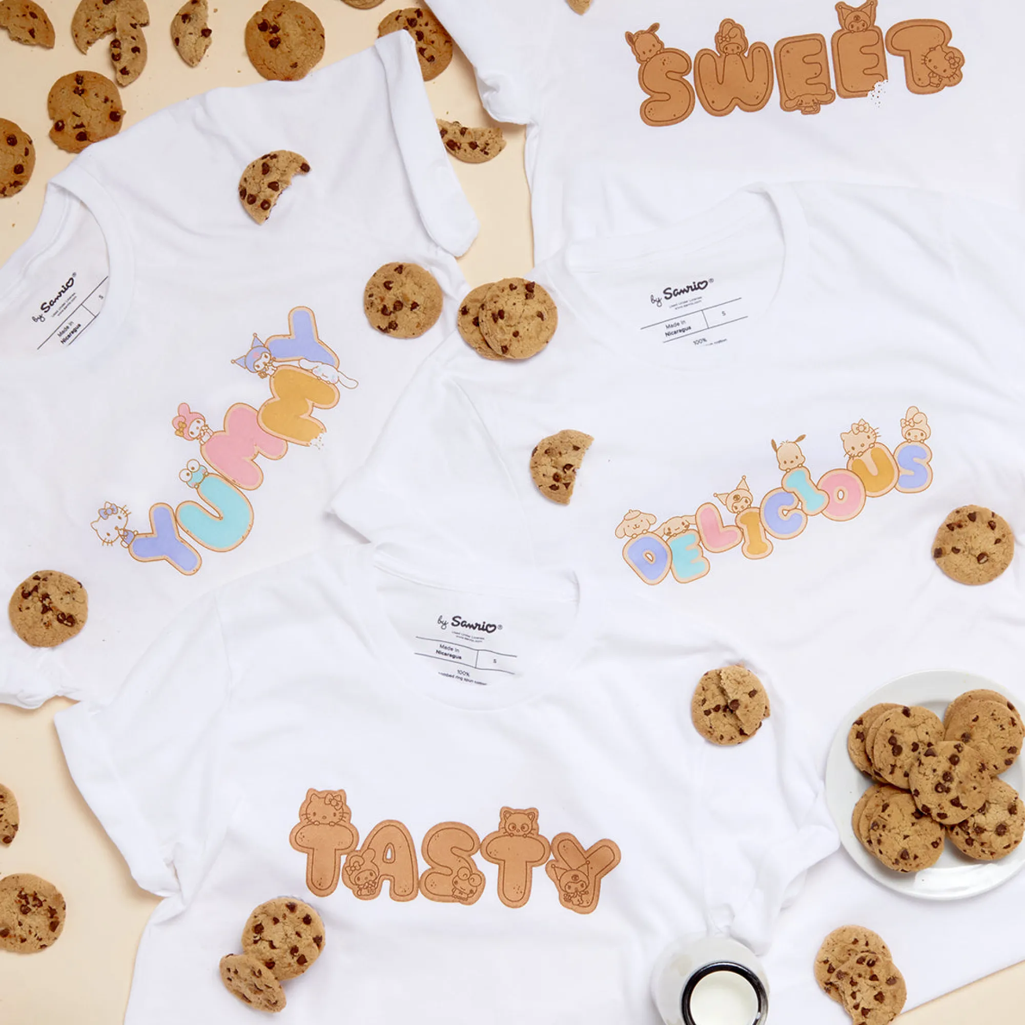Printful Hello Kitty and Friends Delicious Cookie Tee