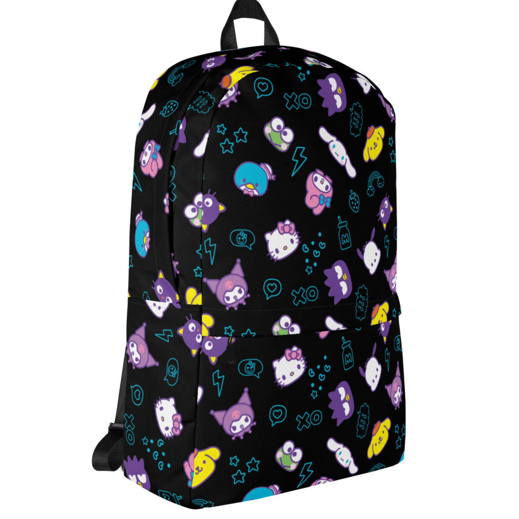 Printful Hello Kitty and Friends Electric Doodle All-over Print Backpack