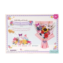 HANDS CRAFT Hello Kitty and Friends Flower Bouquet 3D Wooden Puzzle