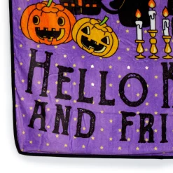 BIOWORLD Hello Kitty and Friends Halloween Portrait Throw Blanket