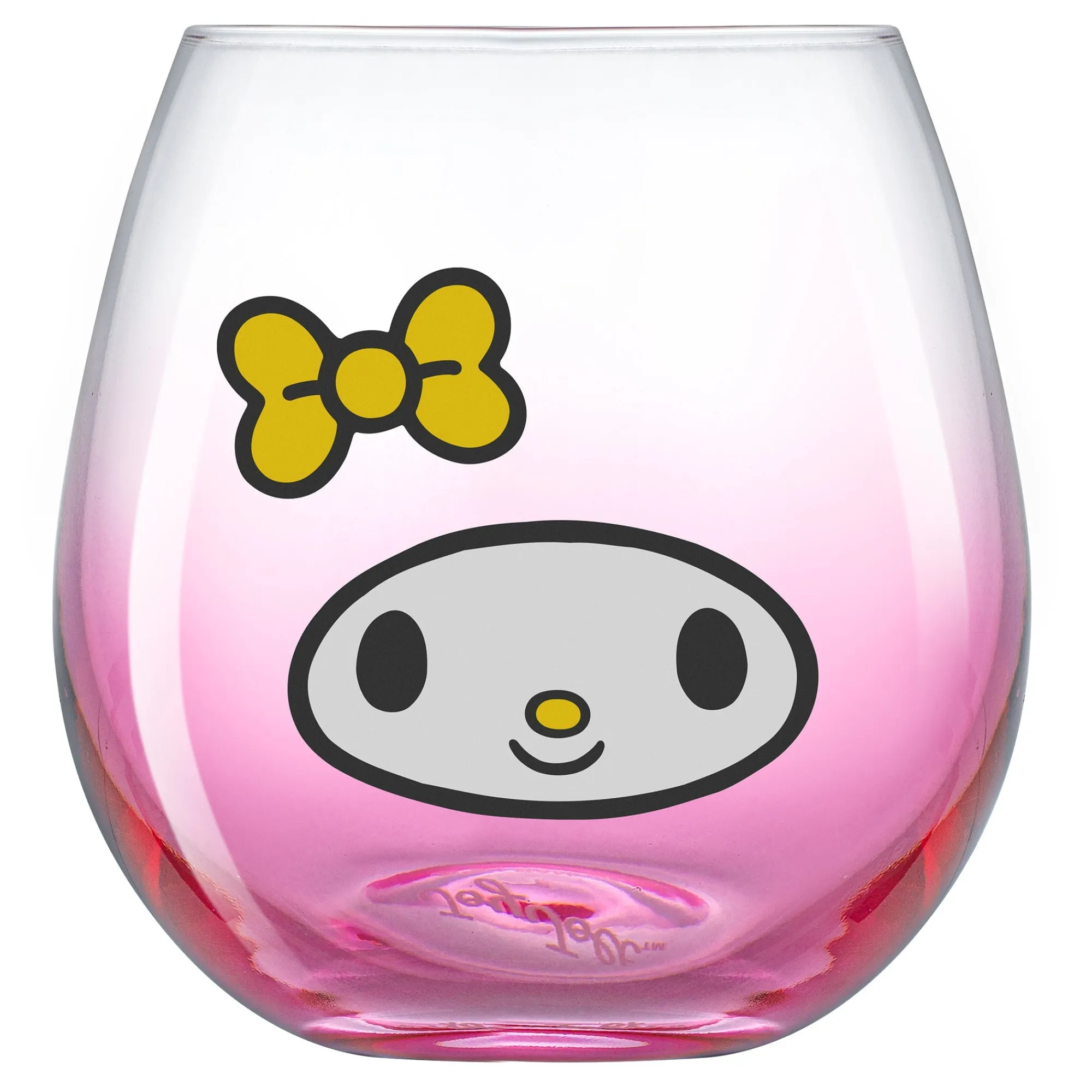JoyJolt Hello Kitty and Friends Hello Sippy Stemless Glasses (Set of 4)