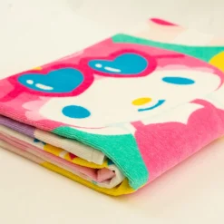 Franco Manufacturing Co Inc Hello Kitty and Friends Ice Cream Float Beach Towel