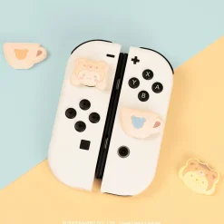 Hamee.com - Hamee US Hello Kitty and Friends Latte Bear Nintendo Switch Grip Caps (Cinnamoroll + Pompompurin)