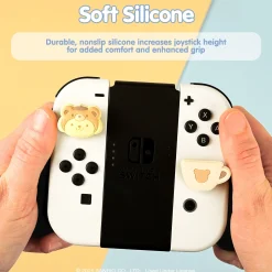 Hamee.com - Hamee US Hello Kitty and Friends Latte Bear Nintendo Switch Grip Caps (Cinnamoroll + Pompompurin)