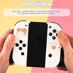 Hamee.com - Hamee US Hello Kitty and Friends Latte Bear Nintendo Switch Grip Caps (Hello Kitty + My Melody)