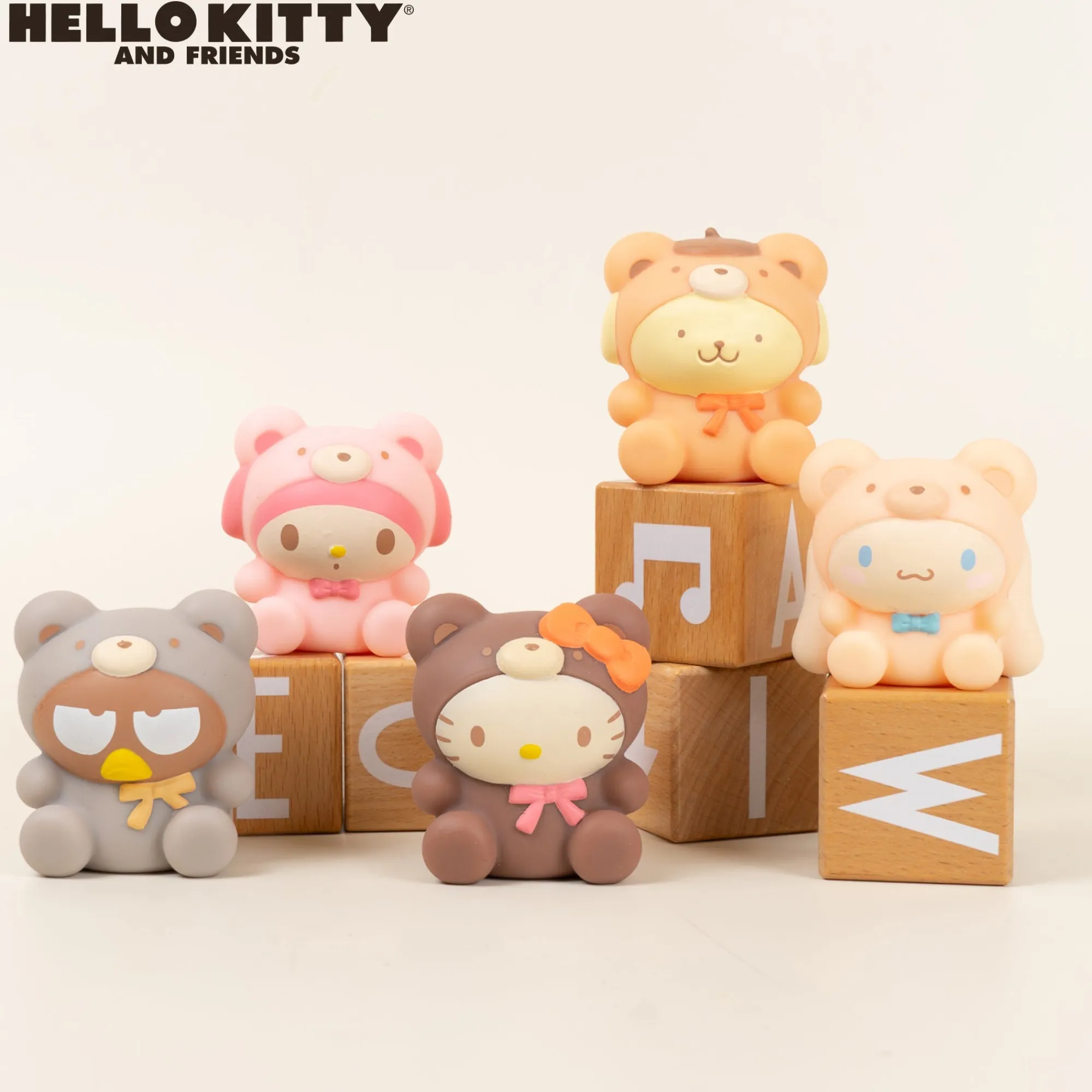 Hamee.com - Hamee US Hello Kitty and Friends Latte Bear Capsule Squishies (Series 7)