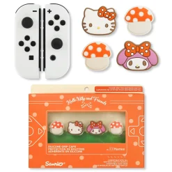 Hamee.com - Hamee US Hello Kitty and Friends Mushroom Nintendo Switch Grip Caps (Hello Kitty + My Melody)