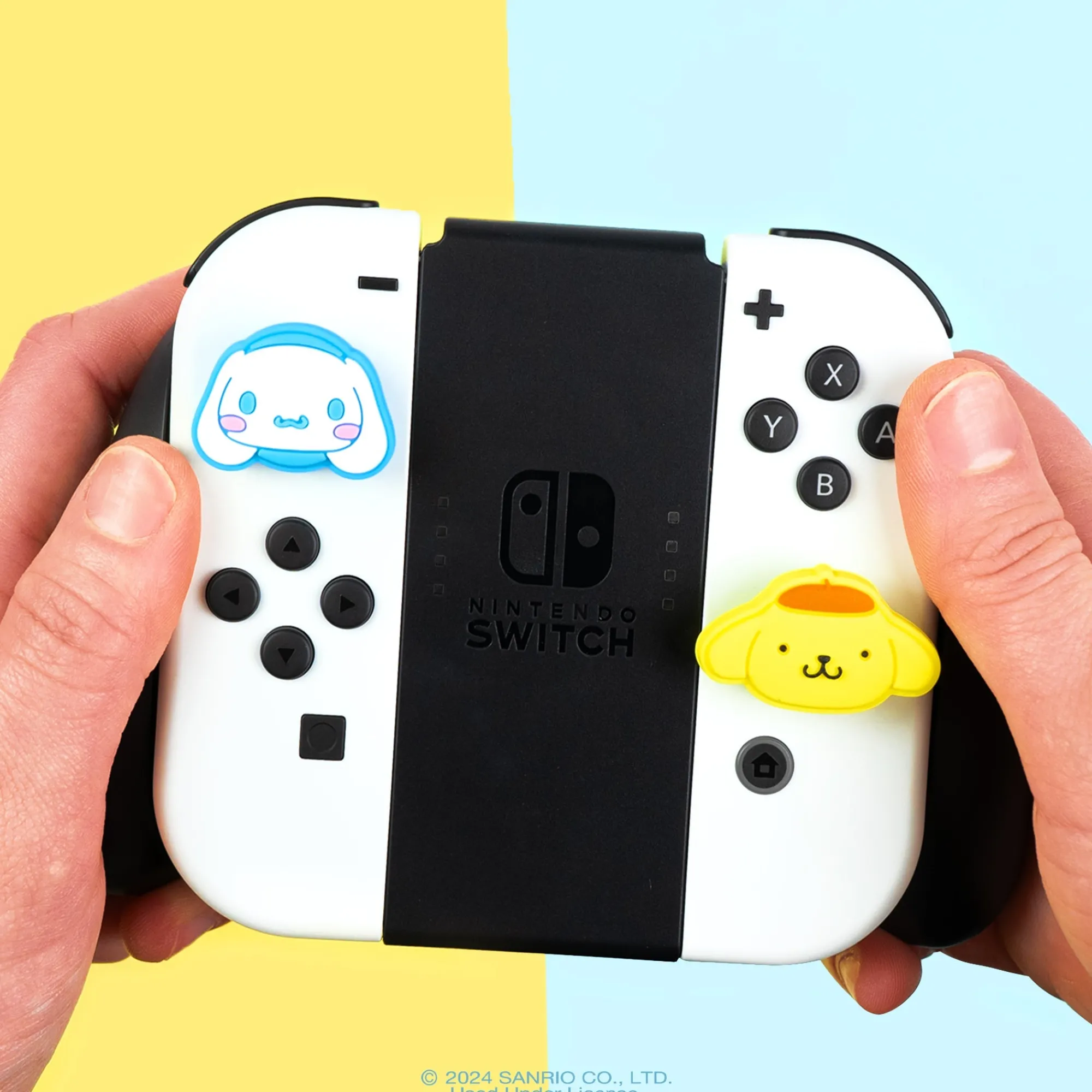 Hamee.com - Hamee US Hello Kitty and Friends Nintendo Switch Grip Caps (Cinnamoroll + Pompompurin)