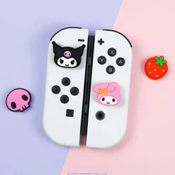 Hamee.com - Hamee US Hello Kitty and Friends Nintendo Switch Grip Caps (Kuromi + My Melody)
