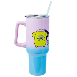 Silver Buffalo Hello Kitty and Friends 40oz Stainless Steel Travel Tumbler (Rainbow)