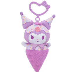 Jazwares Hello Kitty and Friends 4-pc Ice Cream Plush Mascot Keychain Set