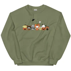 Printful Hello Kitty and Friends Pumpkin Costumes Classic Crewneck